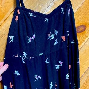 Paper crane summer dress